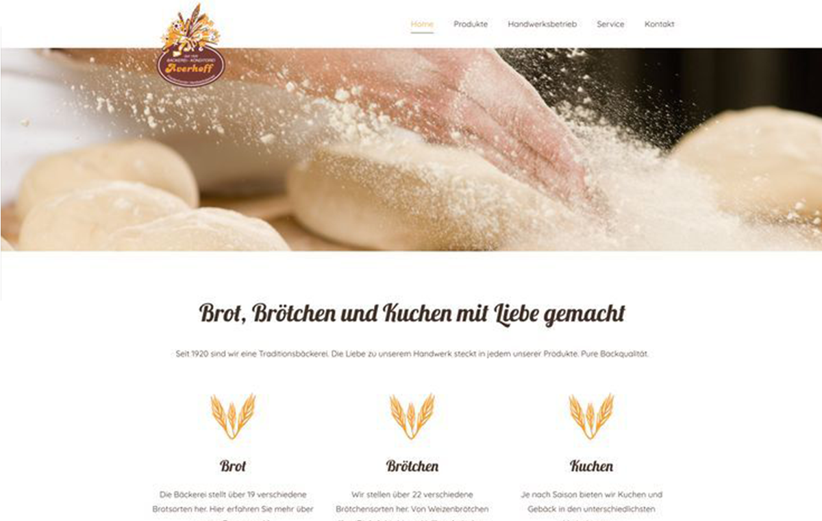Referenz Averhoff - Bäckerei Handwerk